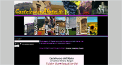 Desktop Screenshot of castelnuovoabate.it